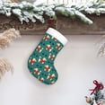 thumbnail image 6 of Yiaed Cartoon Poodle Dog Print Christmas Stockings, Christmas Stockings Hanging Ornaments, Christmas Stockings for Family Christmas Holiday Decorations, 6 of 7