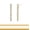 Gold - 1.5" inch (Pave), variant on CZ Drop Earrings for Women - Long Bar Rhinestone Stud Earrings, Silver
