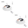 thumbnail image 2 of Billuyoard Lámpara de Camping con carga Solar, equipo de iluminación, luces colgantes, luz de tienda recargable de emergencia, dispositivo de 60LED solares 60W Con mando 2piezas, 2 of 6