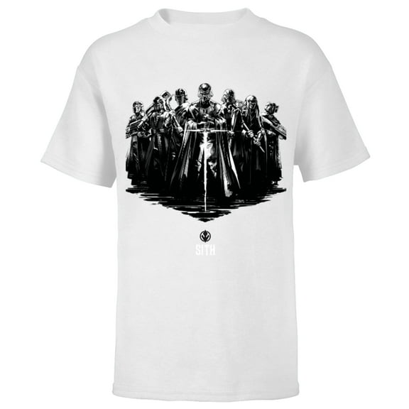 Star Wars: The Rise of Skywalker Kylo Ren Warriors - Short Sleeve T-Shirt for Kids - Customized-White