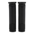 thumbnail image 4 of 1 Par de Empuñaduras de Manillar de Bicicleta Soledad Antideslizante Negro 22.2mm, 4 of 7