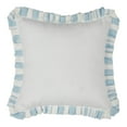 thumbnail image 3 of Finders Keepers Hydrangea Ruffled Pillow 12x12, 3 of 3