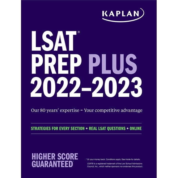 Kaplan Test Prep: LSAT Prep Plus 2022: Strategies for Every Section, Real LSAT Questions, and Online Study Guide (Paperback)