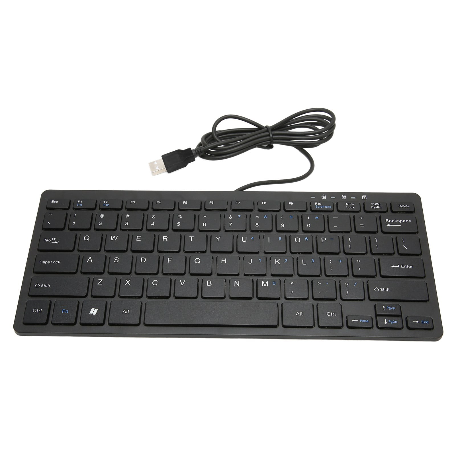 Tegen de wil Petulance voedsel Mini Keyboard, Laptop Keyboard Quiet Comfortable Minimalist Design For  Business Office Black - Walmart.com