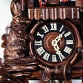 thumbnail image 2 of Horloge de Chasse Coucou, Animaux Assis, 2 of 4