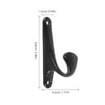 thumbnail image 2 of OUNONA 4Pcs Antique Wall Hook Heavy Duty Coat Hooks Wall Mounted Hooks Hanging Coat Hook, 2 of 8