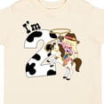 thumbnail image 4 of Inktastic I'm Two-cowgirl Riding Horse Birthday Girls Toddler T-Shirt, 4 of 5