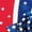 Blue, variant on LWavelet Fourth of July Shirts for Women 3/4 Length Sleeve Tops Round Crew Casual Statue of Liberty Patriotic USA Flag Tee White M