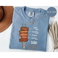 thumbnail image 3 of Dad You're The Rarest Of Them All Shirt, Funny Steak Dad Tee, Retro BBQ Fathers Day Gift, Garment Dyed Tee, 3 of 7