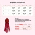 thumbnail image 5 of Haitryli Kids Girls 2Pcs Lyrical Dance Outfits Crop Tops with Tutu Skirt Ballet Dancewear Gymnastics Costume Burgundy 8, 5 of 5