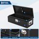 thumbnail image 5 of Yeshouse Caja de herramientas de acero resistente para camioneta, con placa de diamante, recubrimiento en polvo, asa lateral y cerradura, organizador duradero ideal para camioneta, RV y remolque, 5 of 9