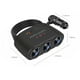 thumbnail image 3 of Adaptador para encendedor de cigarrillos para automóvil Divisor de cargador de automóvil de 120 W | 2 puertos de carga rápida USB PD3.1 y 3 enchufes | 12V/24V para nevera GPS Dash Cam | Protección, 3 of 9