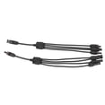 thumbnail image 1 of Adaptateur de Branche en Y Étanche IP67 pour Extérieur : Séparateur Parallèle 1-à-4 avec Connexion Encliquetable, 30A 1000V DC, Construction Premium PPO & Laiton pour Systèmes Solaires Domestiques/industriels, 1 of 7