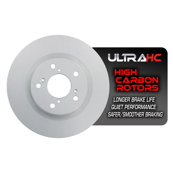 UltraHC Coated High Carbon Brake Rotor, Front UR007448, Acura TL 2014-2009