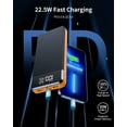 thumbnail image 2 of Biwat-Power Bank 30000mAh, USB C 22.5W PD3.0 QC4.0 Fast Charge Portable Charger, 4.5A High Speed, 3 Outputs & 3 Inputs, Flashlight, Smart LED Display Battery Pack for iPhone Andriod Samsung Google iP, 2 of 4