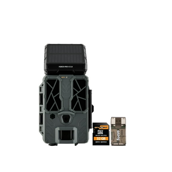 Spypoint FORCE-PRO-S 2.0 Trail Camera with Spypoint MicroSD 32GB Bundle