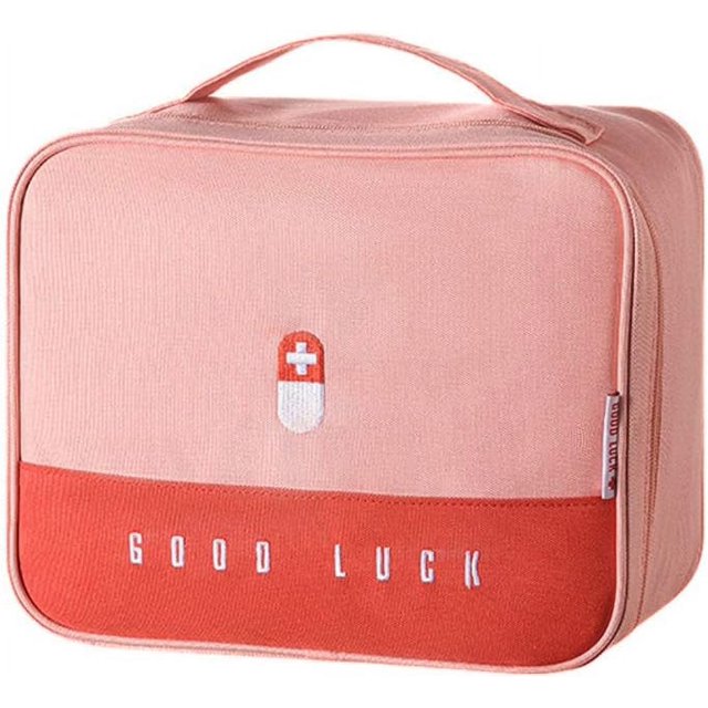 Bolsa de primeros auxilios vacía YONGSHENG grande rosa