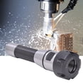 thumbnail image 1 of R8-ER25 Holder, CNC Milling Holder  Texture Milling Machine Chuck Holder, High Hardness Steel for Deepening Processing R8-Er25 7/16In-20Unf, 1 of 8