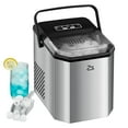 thumbnail image 3 of DSstyles Countertop Ice Maker, 26 lbs in 24 Hours, 9 Bullet Ice Cubes Ready in 6 Mins, Portable Ice Machine with Handle, 2 Sizes Ice Cubes, with Iceand Basket for Home/Kitchen/Bar/RV, 3 of 9
