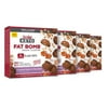 SlimFast Keto Fat Bomb Snacks, Chocolate Caramel Nut Clusters, 14 Count Box, Pack of 4