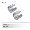 thumbnail image 3 of Uxcell 4 Pairs Battery Positive Post Shims Battery Terminal Adapter Battery Adapter Sleeves for Cars RV, 3 of 4