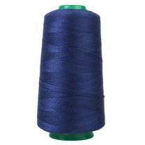 EHJRE 3000Yards/Spool Polyester Sewing Machine Thread 20S/2 for Jeans Leather Bag Navy Mavy Blue