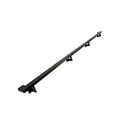 thumbnail image 1 of Urban Contemporary Aluminum Complete Handrail Grab Bar Set, Brackets Included, Black Powder Coated Finish (9 Foot Handrail Set), 1 of 4
