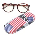 thumbnail image 2 of Gafas de lectura unisex, montura con estampado de leopardo, gafas de lectura para personas mayores, funcionalidad de alta precisión, 2 of 8