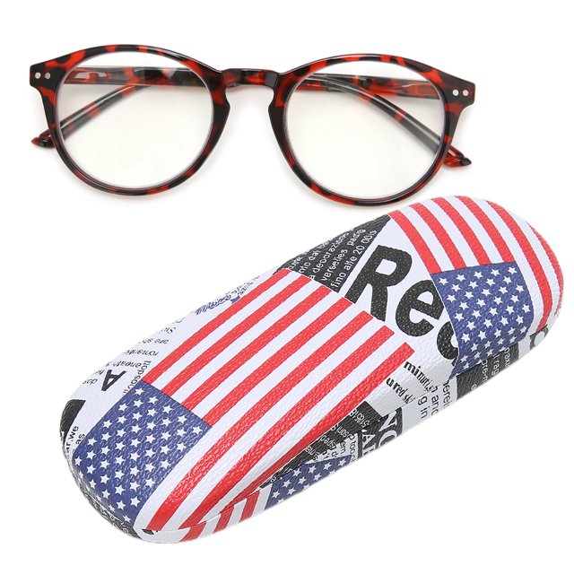 Marco con estampado de leopardo, gafas de lectura unisex para personas mayores, gafas de alta definición +300