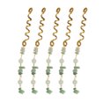 thumbnail image 2 of Anillos trenzados para el Cabello ANGGREK Joyas de Rastas para bodas, 2 of 8
