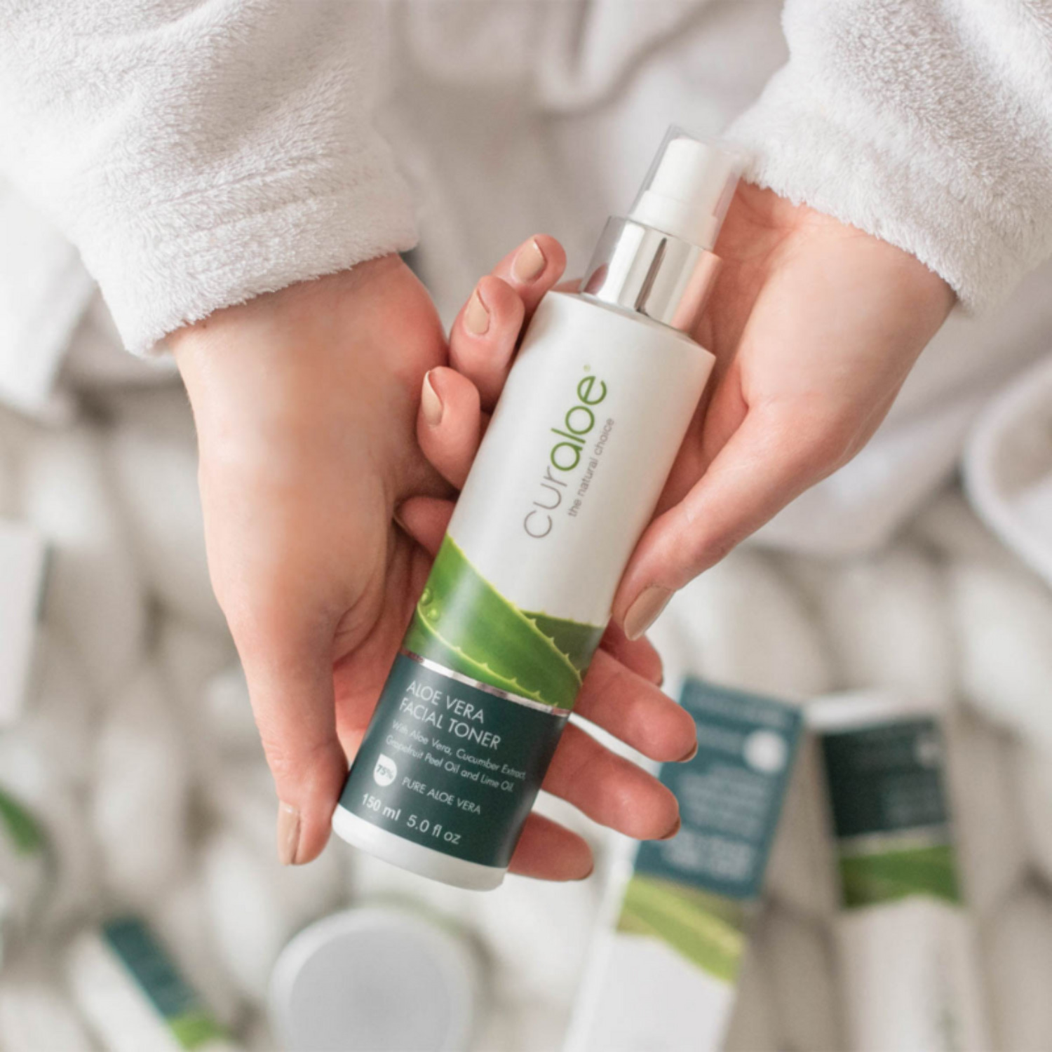 Facial Toner Clear Hydrating Aloe Vera
