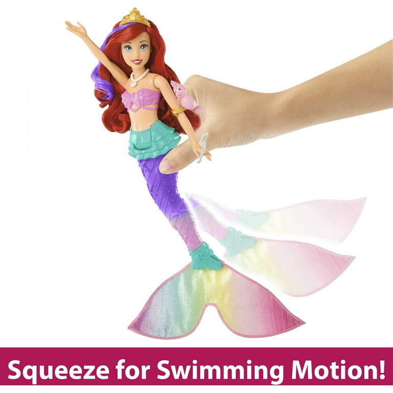 Disney Princess Toys, Ariel Swimming Mermaid Doll