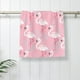 thumbnail image 5 of Balery Pink Flamingo Toalla de Microfibra Premium con Estampado – 27.5x16 pulgadas, Alta Absorción, Suave y Aterciopelada, Secado Rápido, 5 of 6