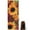 Red Leaf Sunflower, variant on White Sunflower Pattern Hot Yoga Mat Towel Non Slip for Hot Yoga - Quick-Drying Yoga Mat Cover with 4 Corner Pockets with Travel Bag - Hot Yoga Towel Non Slip Grip Moisture Wicking Sweat 70"x26"