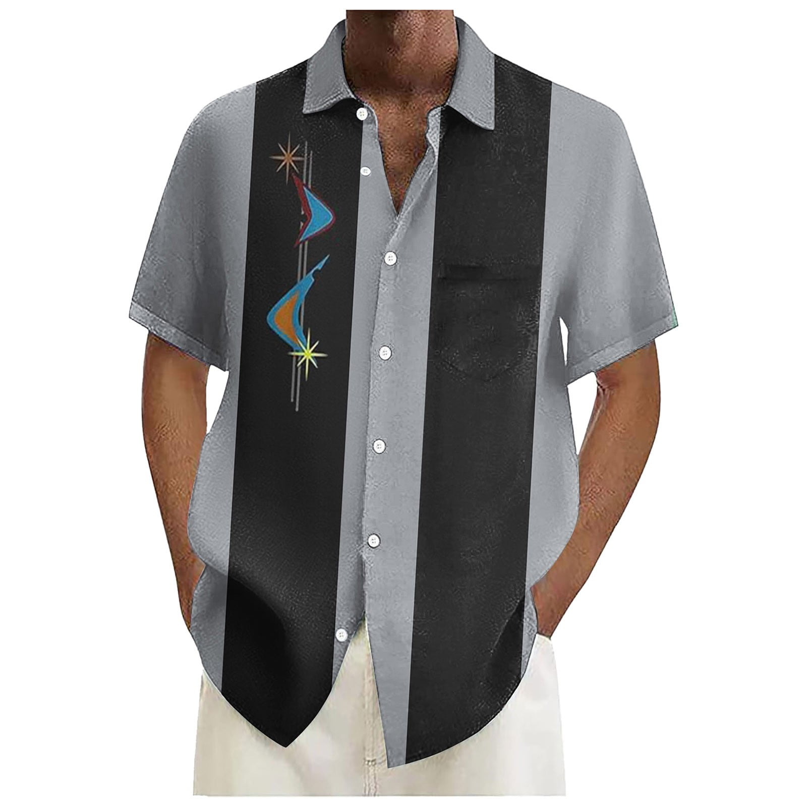 Camisas De Bolos Vintage Para Hombre, Estilo Playero, De Los Años