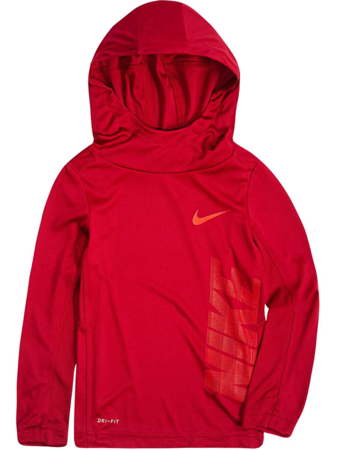 Nike Boys Dri-Fit Red \u0026 Orange Swoosh 