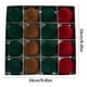 thumbnail image 3 of Bolas decorativas navideñas, 16 bolas navideñas de terciopelo, bolas flocadas para árbol de Navidad, bolas de plástico, adornos colgantes decorativos de Navidad, decoración para árbol de Navidad de 2,, 3 of 6
