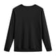 thumbnail image 3 of Moda mujer cuello redondo Casual manga larga Halloween impreso sudadera Tops blusa Pompotops  FGAJ6474, 3 of 4