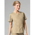 thumbnail image 2 of Classic V-neck Top by Maevn XXS- 5XL / Khaki, 2 of 3