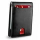 thumbnail image 2 of Cartera con tarjetero de cuero PU, resistente al desgaste, con múltiples ranuras para tarjetas, cartera ultrafina para hombre, color negro, 2 of 10