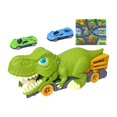 thumbnail image 2 of Dinosaurio Devorando Coche Vehículo Juguetes Portador Camión Dinosaurio Educación Temprana para Cumpleaños Y Niñas Niño 2 Mini Coches y Mapa Yotijar juguetes de dinosaurios, 2 of 7