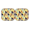 thumbnail image 7 of Fotbe Musical Instruments 2-Piece Car Windshield Sun Shade | Sun Blocker for Car Windshield | Foldable Automotive Interior Accessories for Sun Protection-Small, 7 of 7