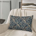 thumbnail image 6 of Binfone Indian Paisley 2 Standard Size Pillowcase, Long Staple Pure Cotton Envelope Closure Pillow Cover (Pillow core not included),16"x24", 6 of 7