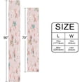 thumbnail image 3 of GZHJMY Colorful Flower Table Runner Machine Washable Polyester Table Runner Rectangle Reversible Dresser Scarves Table Decor 13 x 70 Inch, 3 of 7