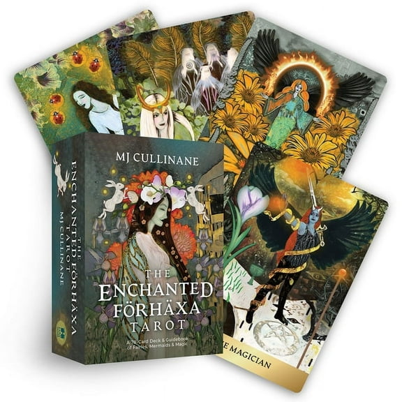 The Enchanted FÃ¶rhÃ¤xa Tarot: A 78-Card Deck & Guidebook of Fairies, Mermaids & Magic, (Hardcover)