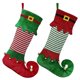 thumbnail image 1 of GOOHOCHY 2 piezas de decoración para árbol de Navidad, bolsa para calcetines navideños, calcetines bonitos, 1 of 8