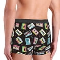 thumbnail image 5 of Naloa Colorful Retro Tape Print Mens Underwear - Boxers for Men, Classic Briefs for Men, 5 of 9