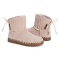 thumbnail image 5 of Muk Luks Womens Flexi Hoboken Faux Fur Slip On Winter & Snow Boots, 5 of 6