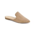 thumbnail image 1 of BLISSFUL STEP Mules Plates Décontractées pour Femmes à Bout Pointu Camel 10, 1 of 7