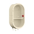 thumbnail image 2 of Multifunctional Wall Mounted Storage Rack With Magnetic Door Punch Free Wall Mounted Partition Storage Box, 2 of 6